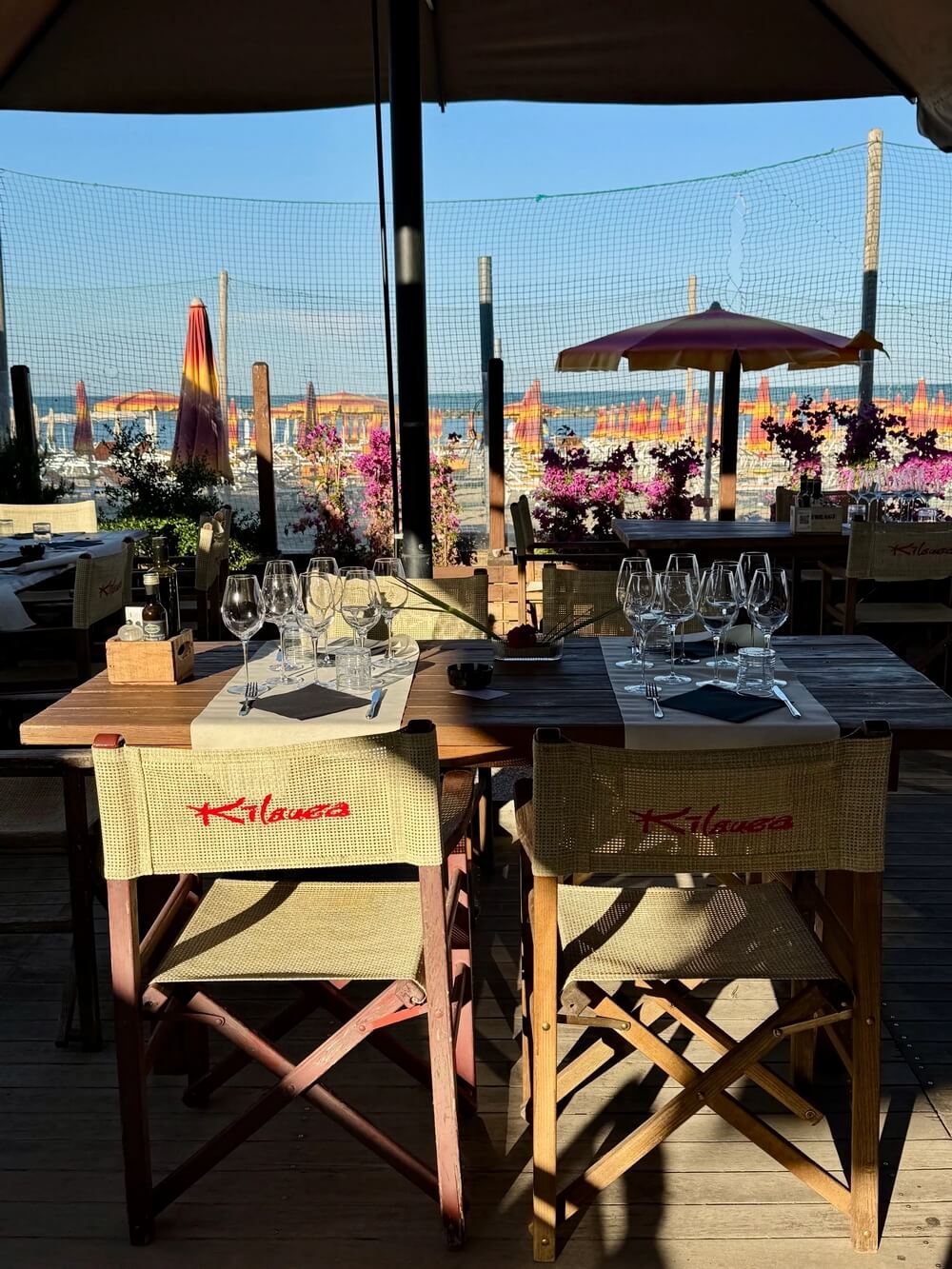 Specialità di mare del ristorante Kilauea Summer Beach